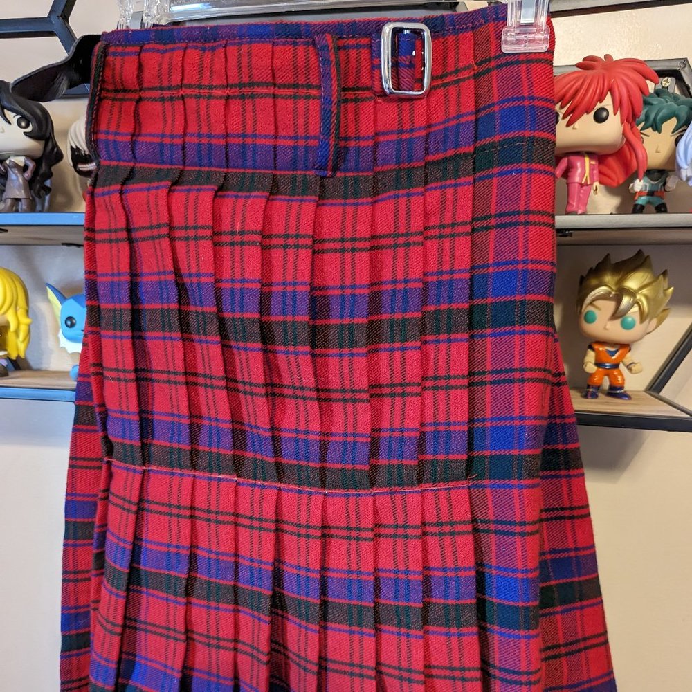 Scottish kilt-Red, Green, and Blue